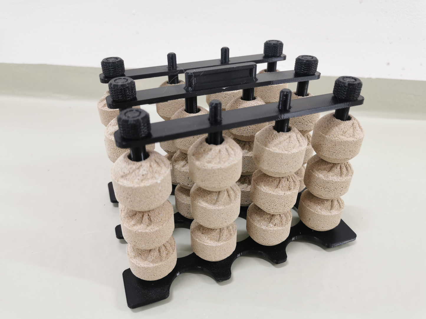 Bio media organiser for sump