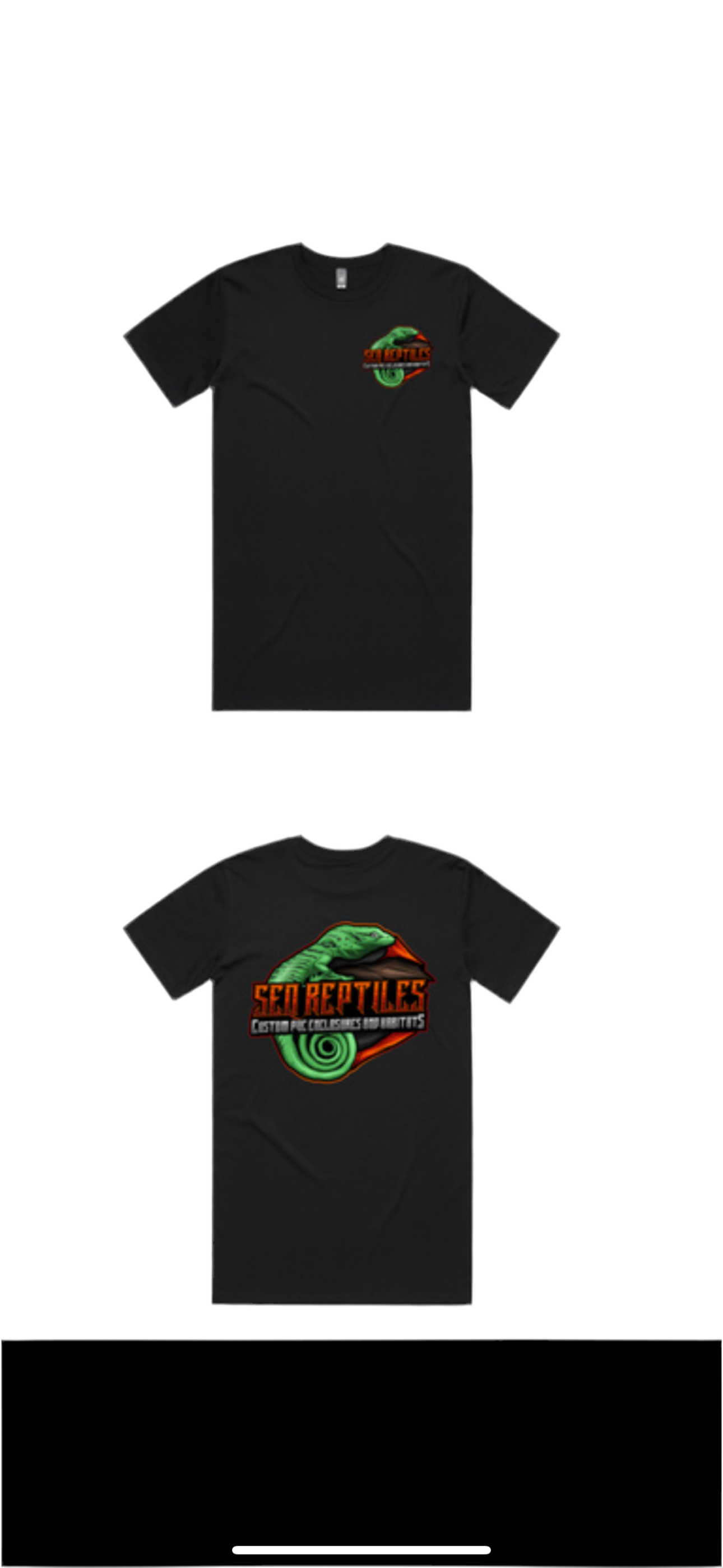 SEQ Reptiles Tee shirt