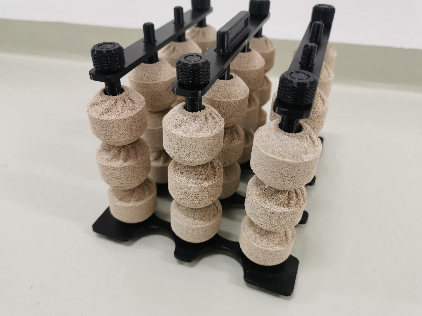 Bio media organiser for sump